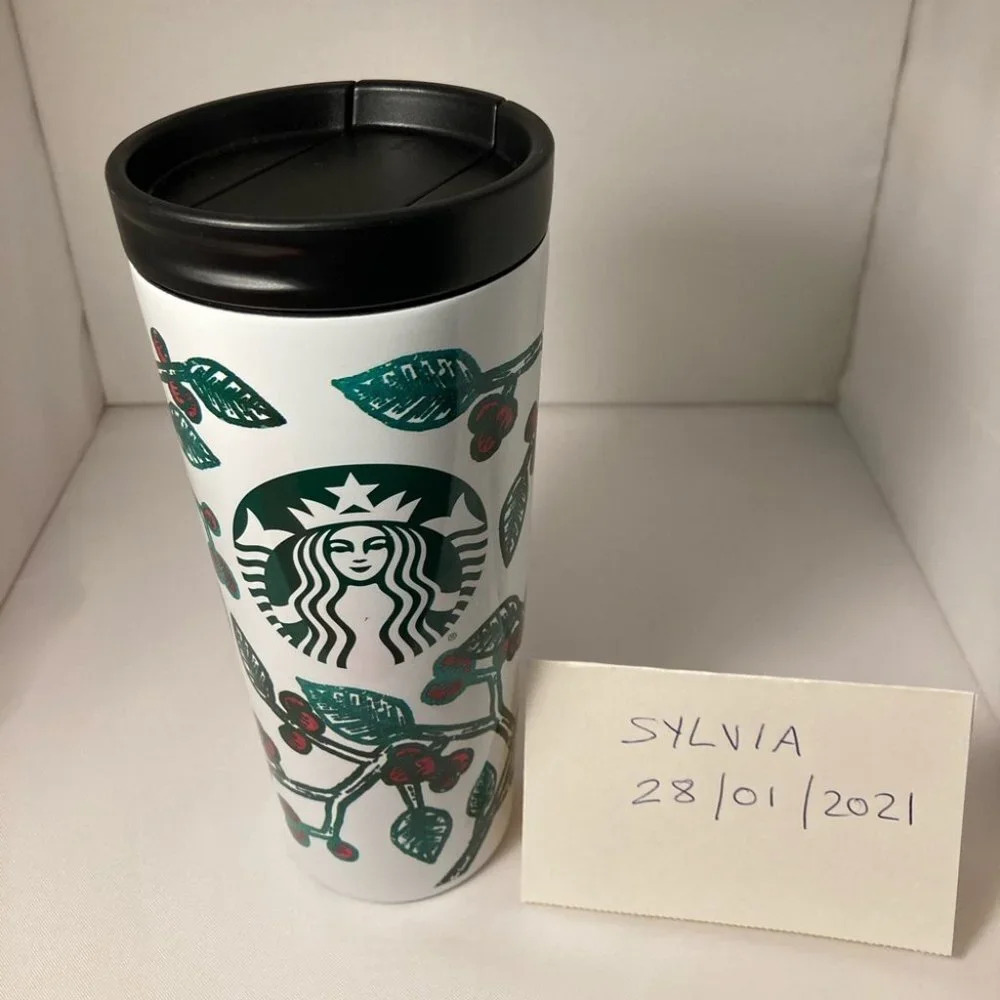 STARBUCKS Metal To go / Travel Mug /  Cup